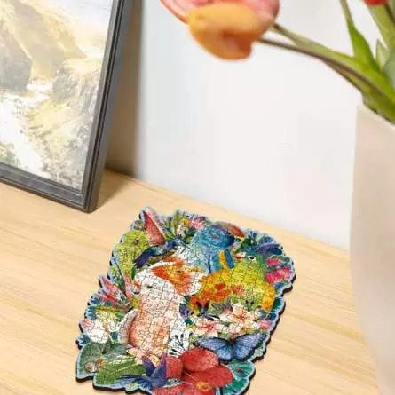 Puzzle 300 Teile - Exotische Vögel
