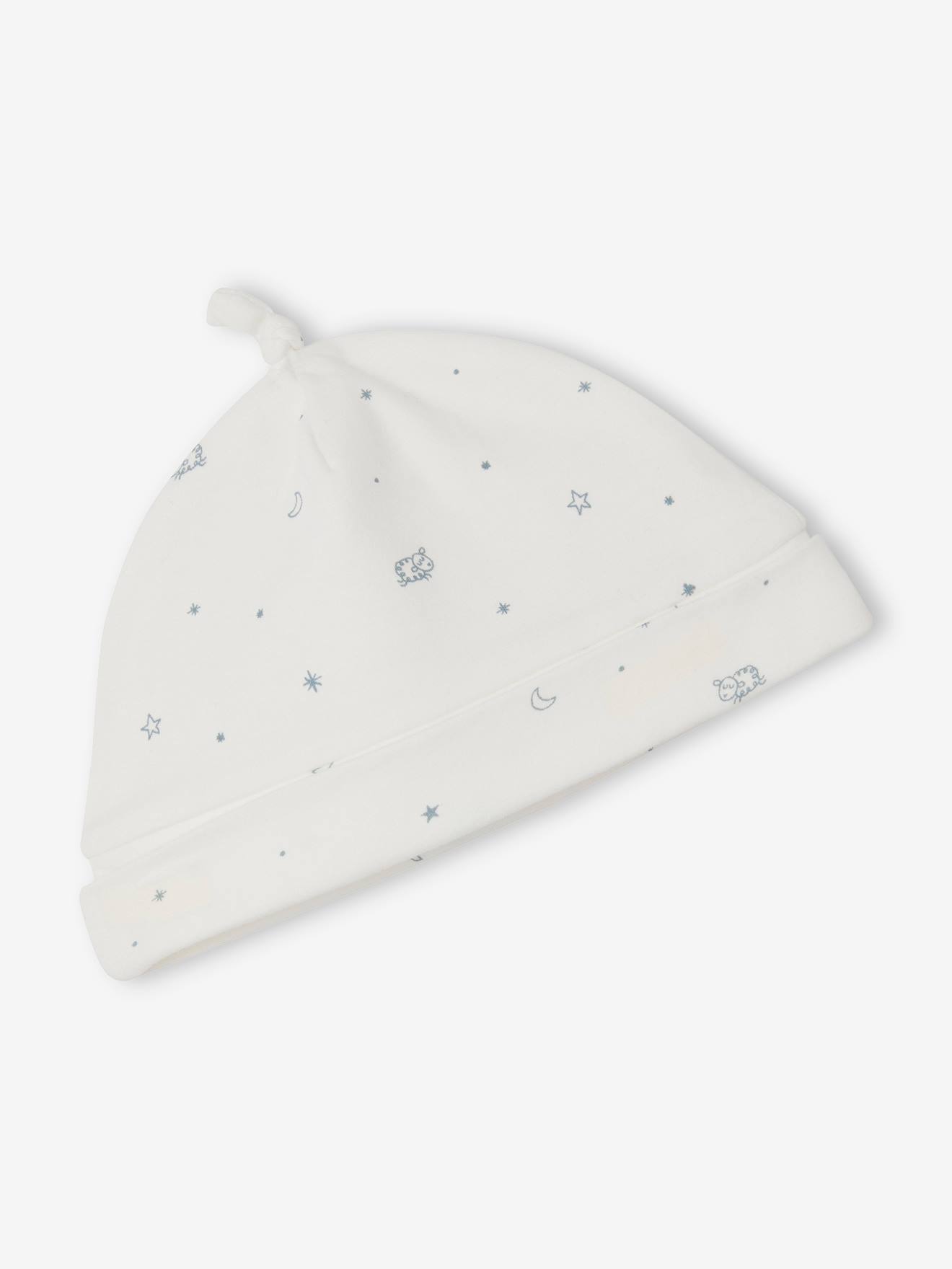 Vertbaudet 4-teiliges Baby Geschenk-Set, personalisierbar Oeko-Tex - himmelblau