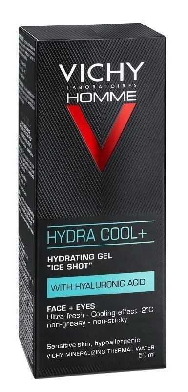 Vichy Homme Hydra Cool+ Ενυδατικό τζελ προσώπου για άνδρες