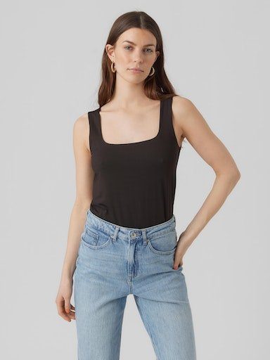 Vero Moda Shirttop VMBIANCA SL SQUARE NECK TOP JRS NOOS