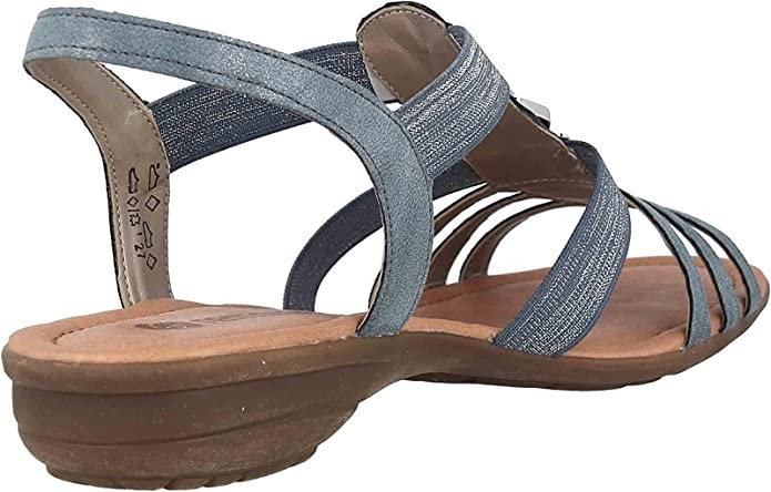 REMONTE Klassische Sandalen blau