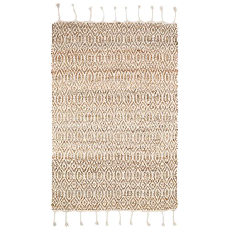 Tapis jute & coton 110x170cm SIERRA