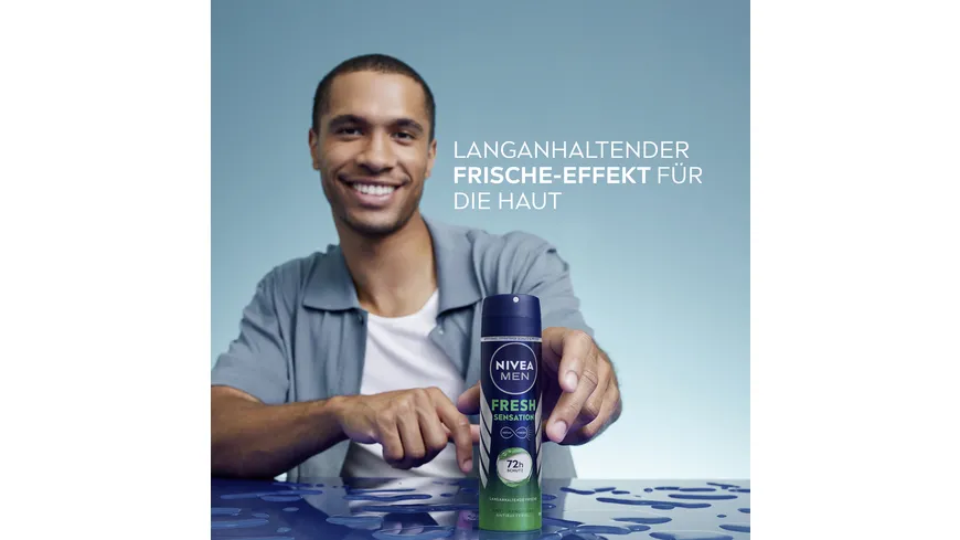 NIVEA MEN Deo Spray Fresh Sensation Anti-Transpirant 150 ml