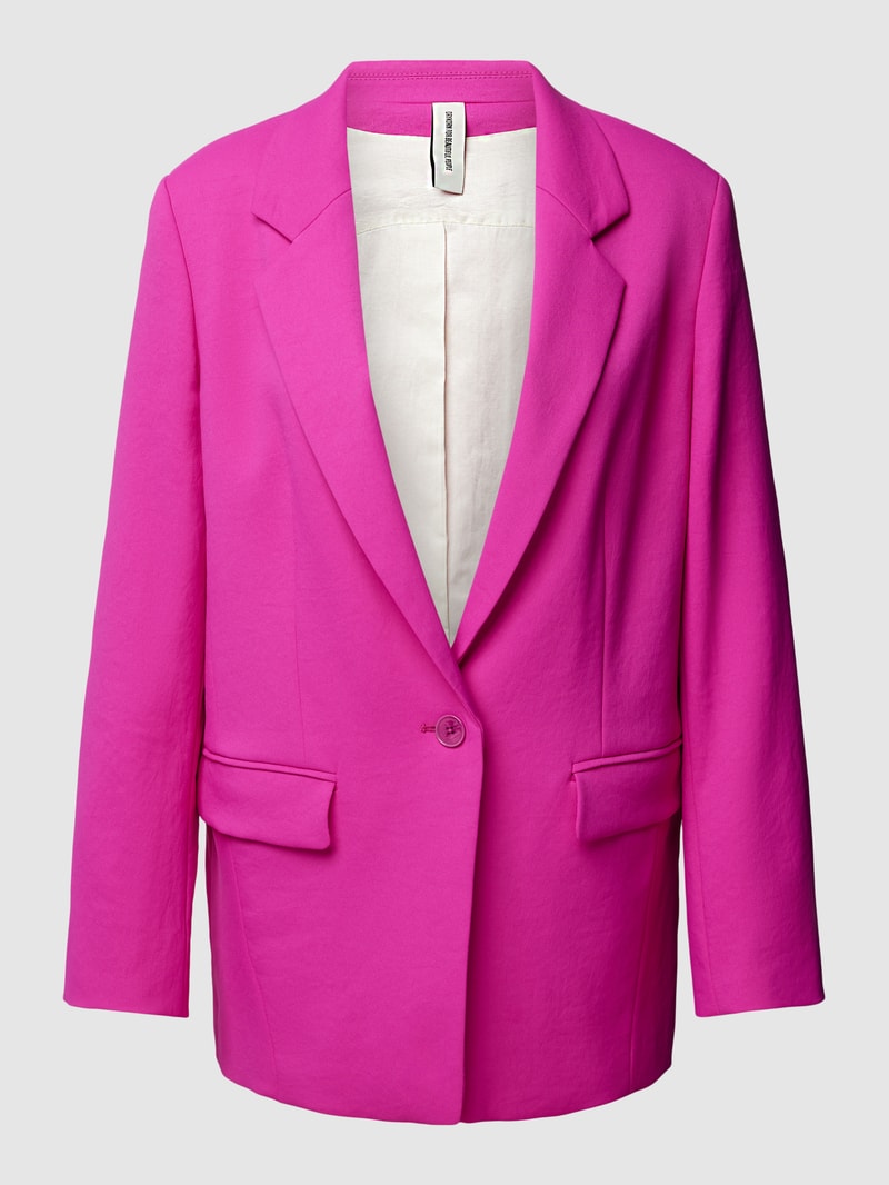 Blazer mit Reverskragen Modell 'GLENDALE' in purple