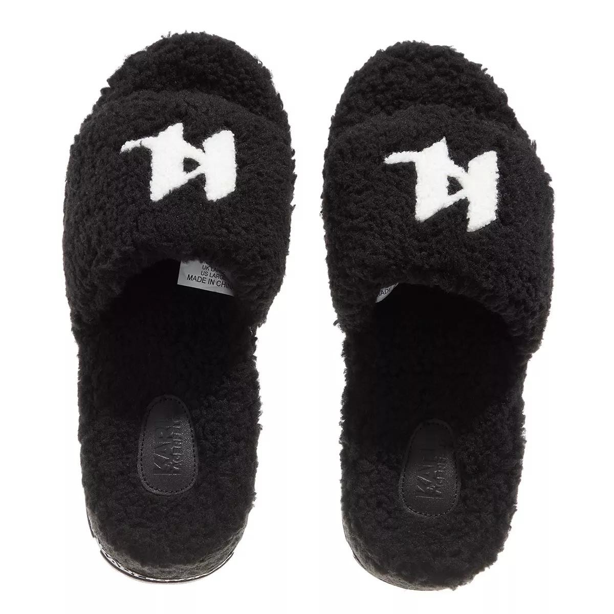 LAGERFELD Pantoletten schwarz Slide