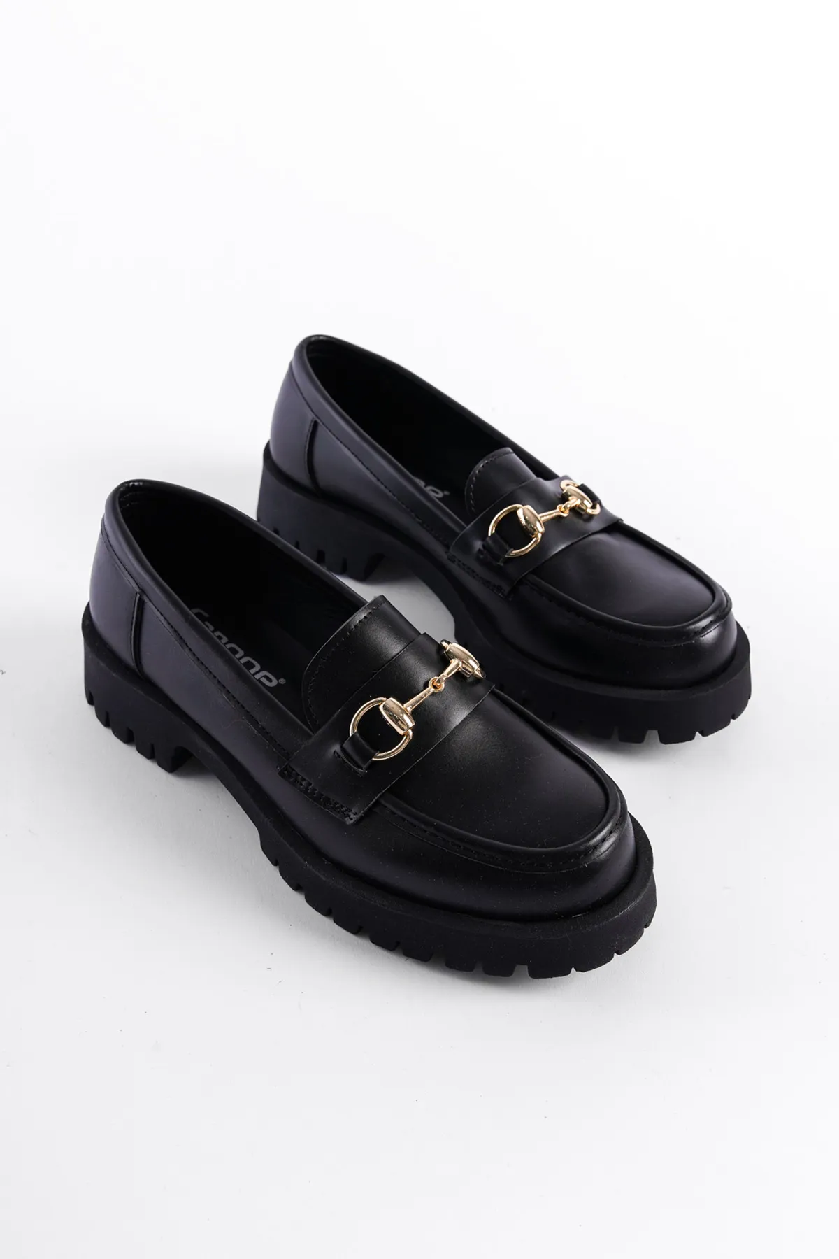 Capone Outfitters  Trak Sole Damen-Loafer mit Metallschnalle