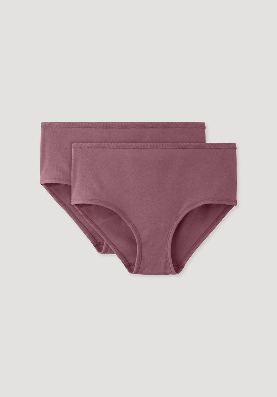 Panty low cut im 2-er Pack aus reiner Bio-Baumwolle