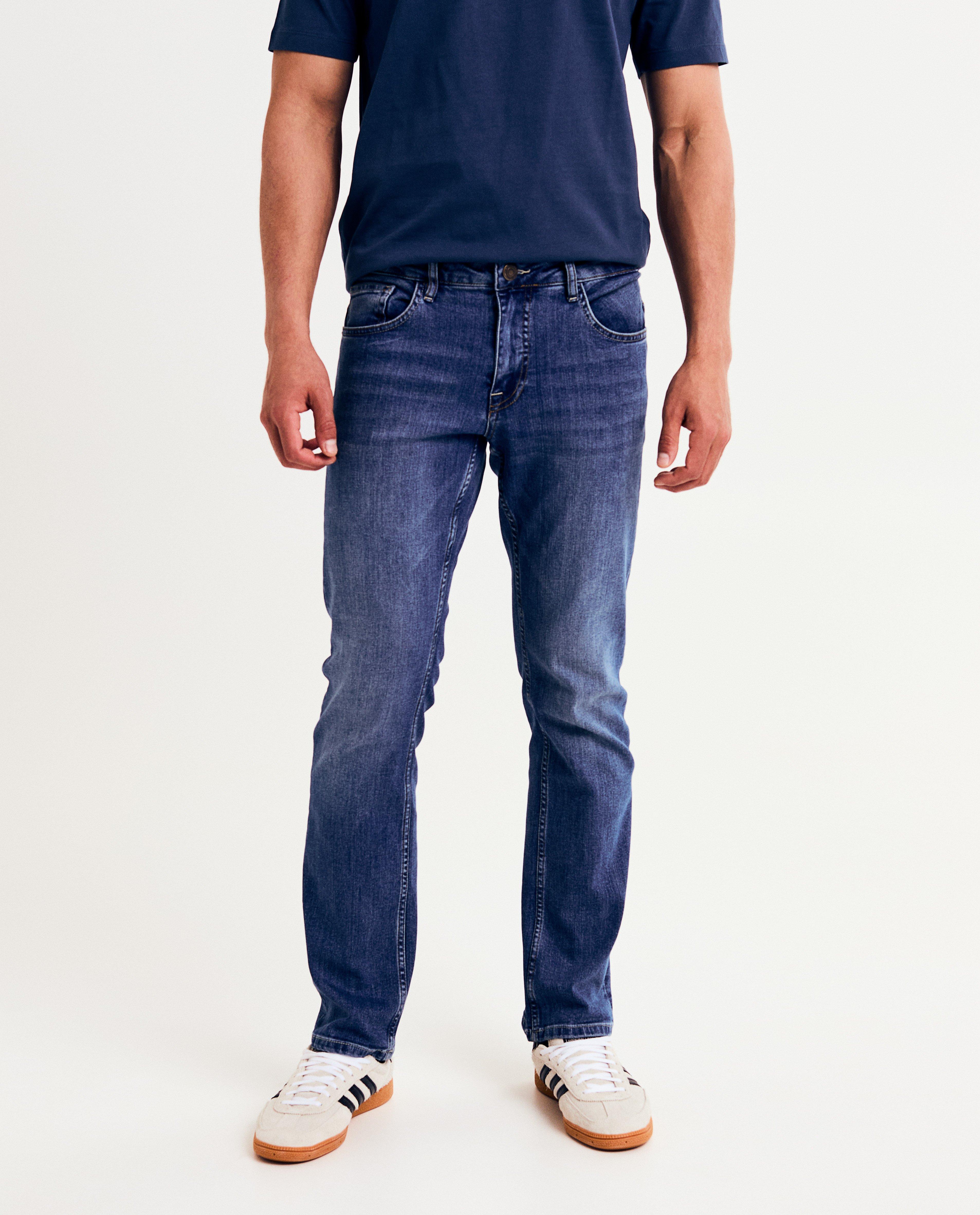 Traperice Quarterback Blue, ravnog kroja, tamnoplave