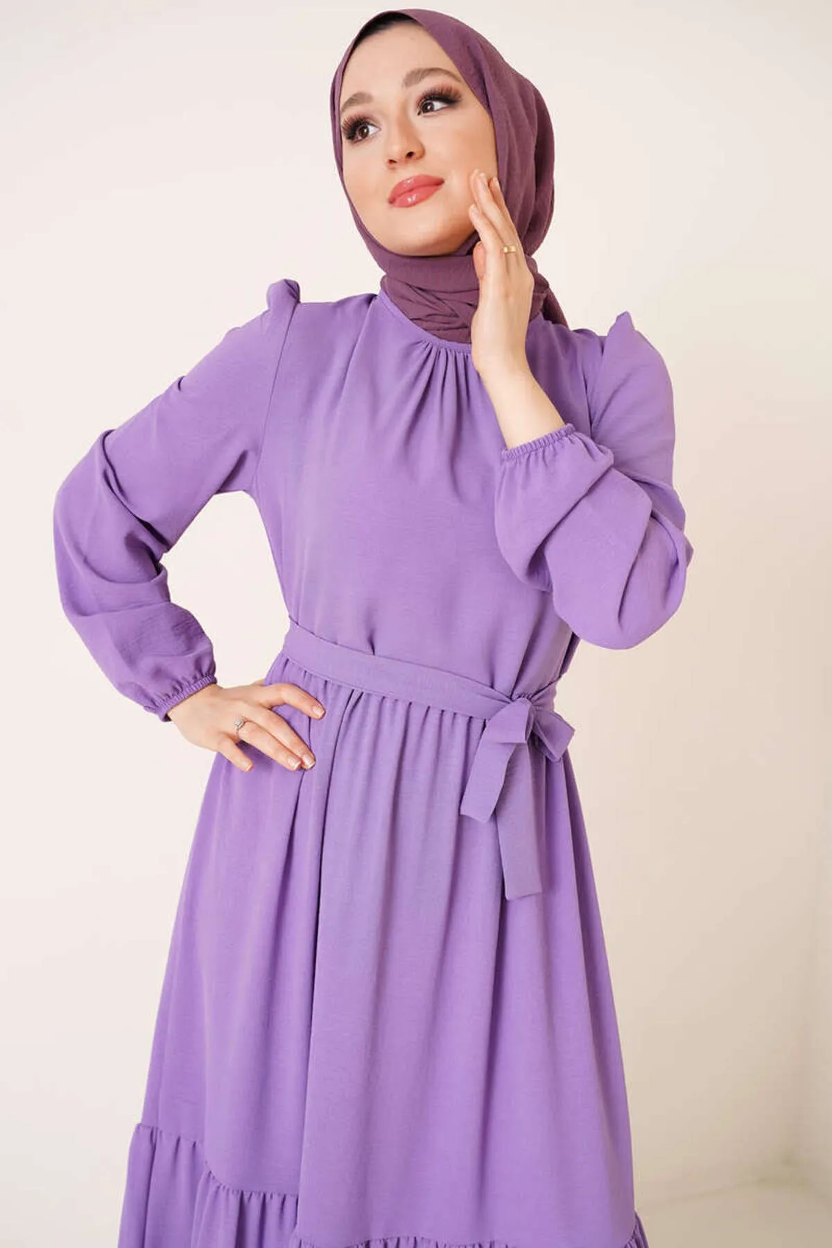 VOLT CLOTHİNG  Kleid - Lila - Tunika