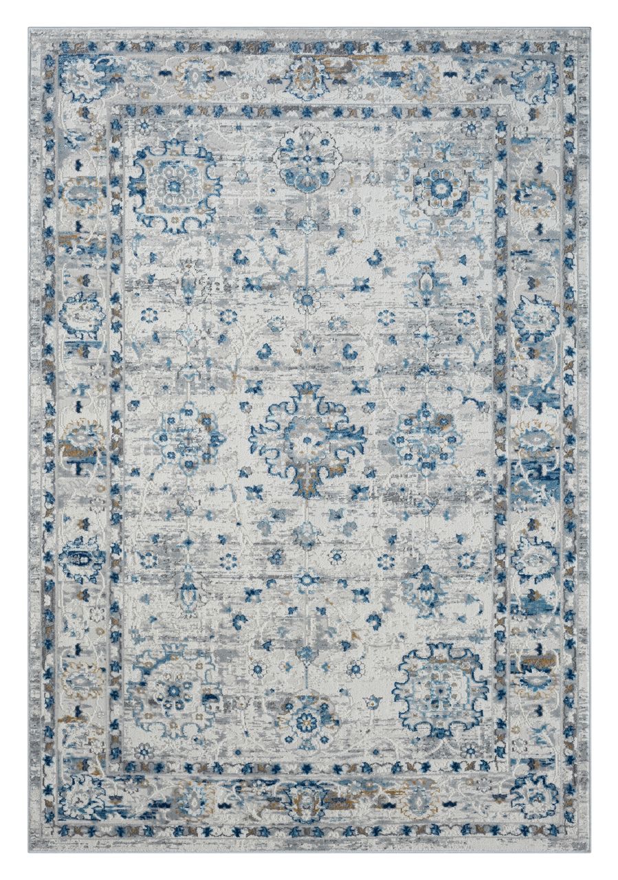 MyFlair Teppich Josefine, 200cm x 290cm, Farbe Beige, rechteckig, Florhöhe 8mm