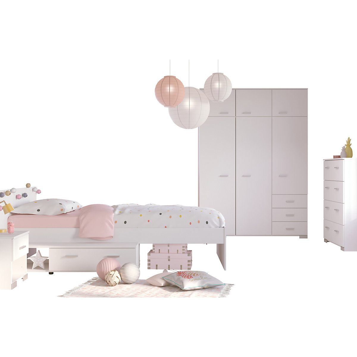 Kinderzimmer Set 4tlg 