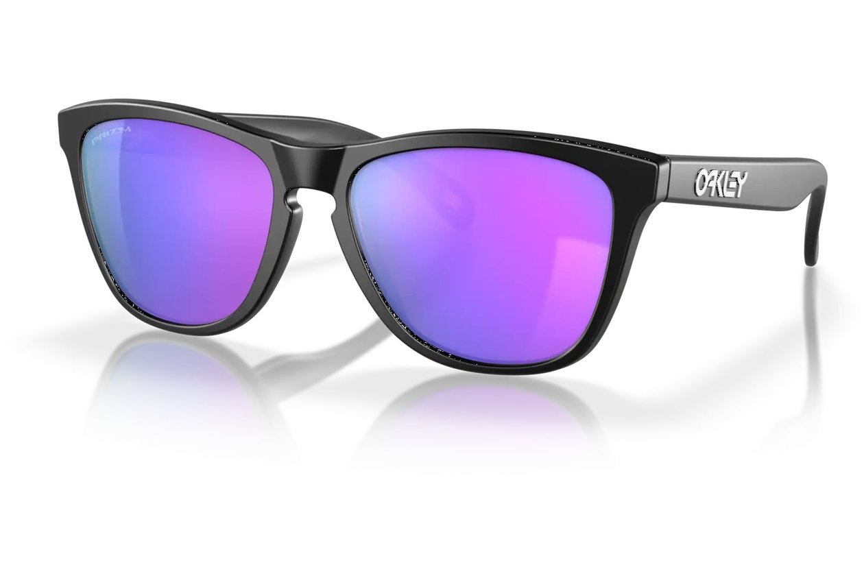 Oakley Frogskins Matte Black/Prizm Violet