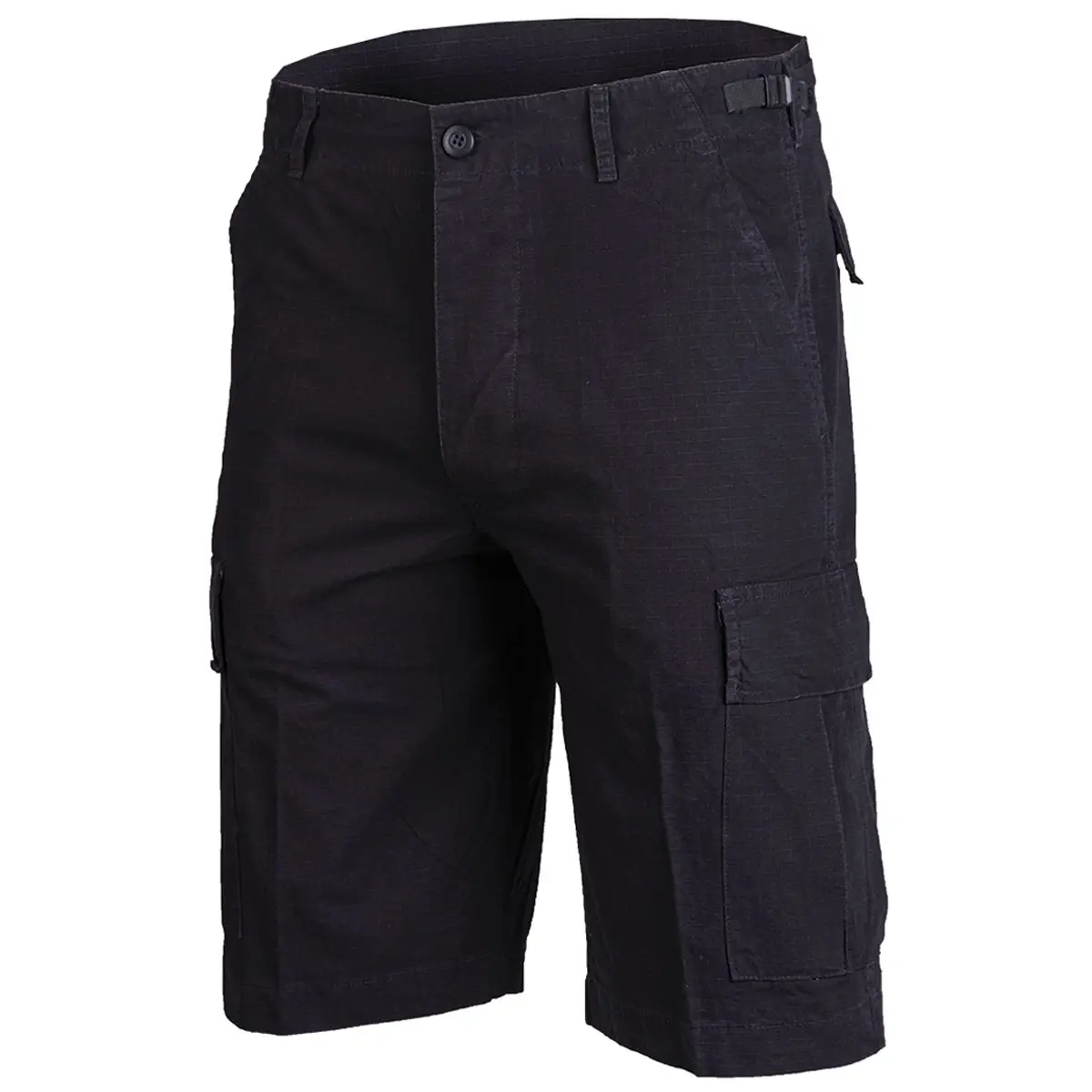 Mil-Tec Bermuda Ripstop prewashed schwarz