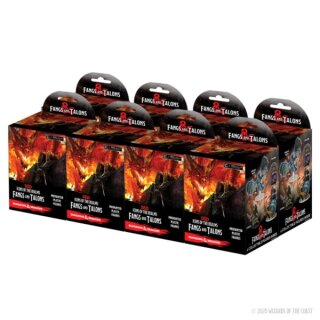 D&D Icons of the Realms: Fangs and Talons Booster Brick (8)