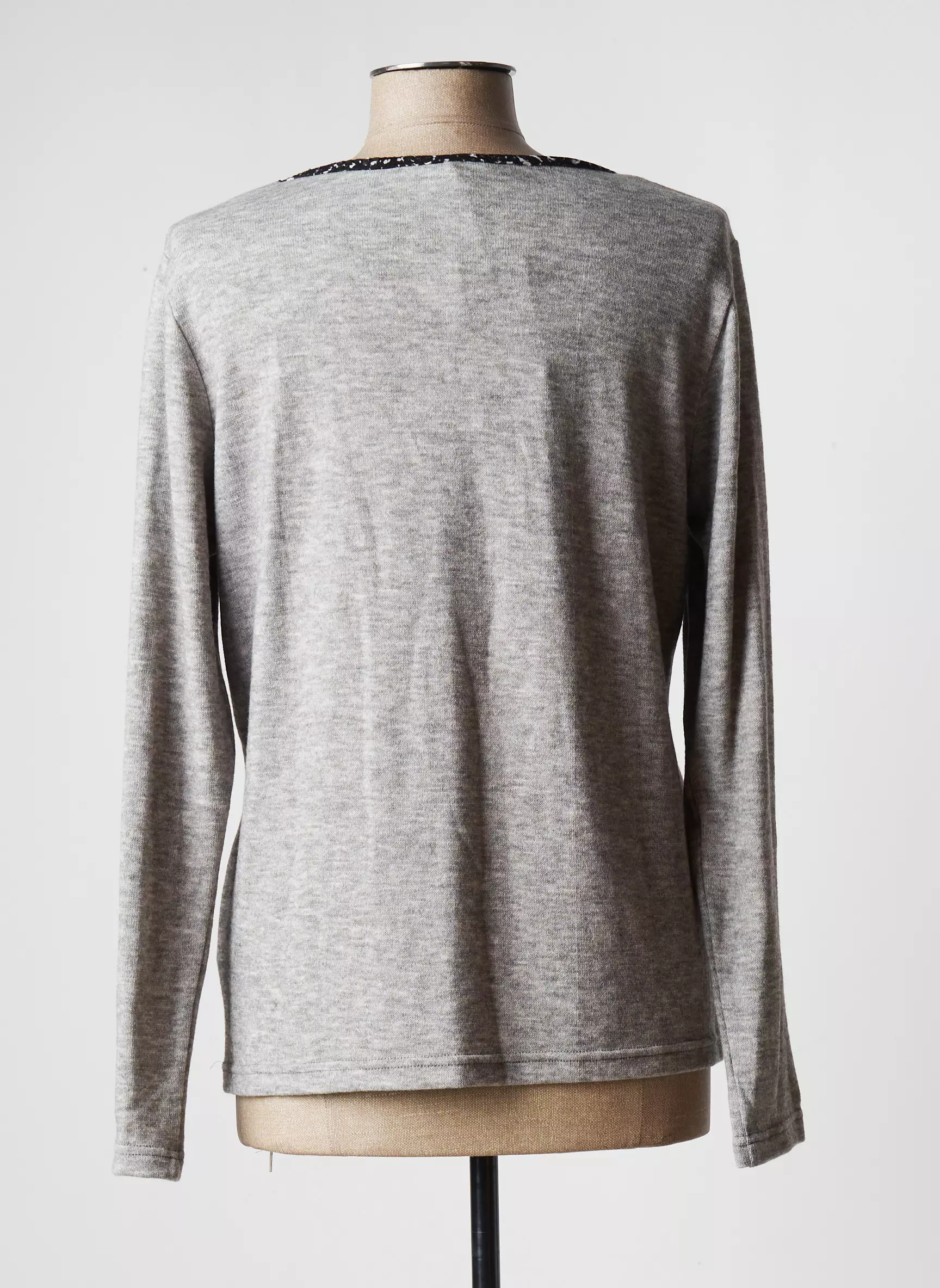 Telmail Pulls Femme couleur gris