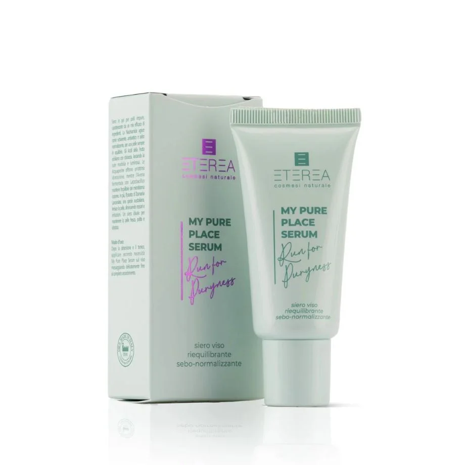 Serul My Pure Place Run For Purity - Ser facial anti-pete, Gel facial anti-pete
