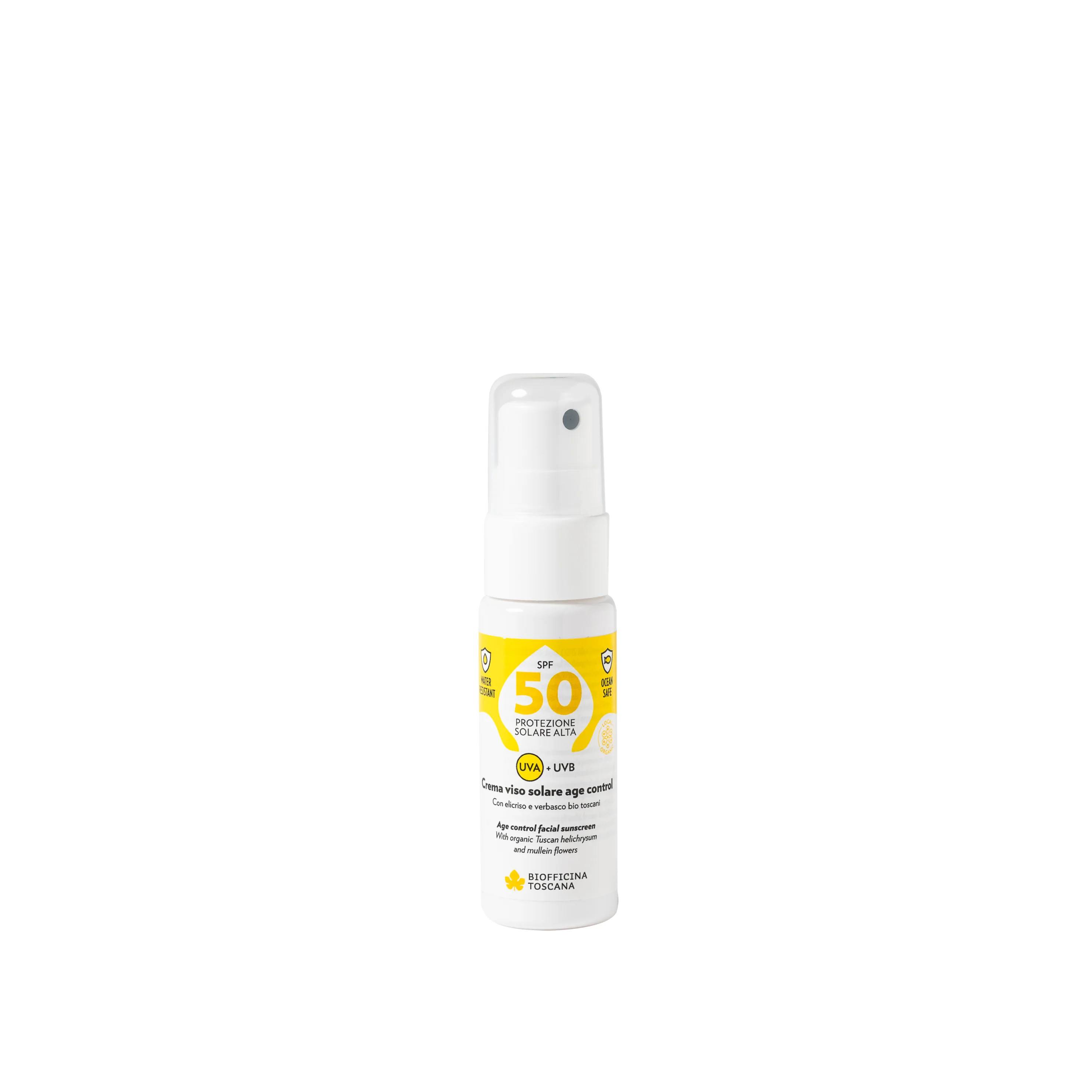 Sun products Age control facial sunscreen SPF50 - High protection facial sunscreen.