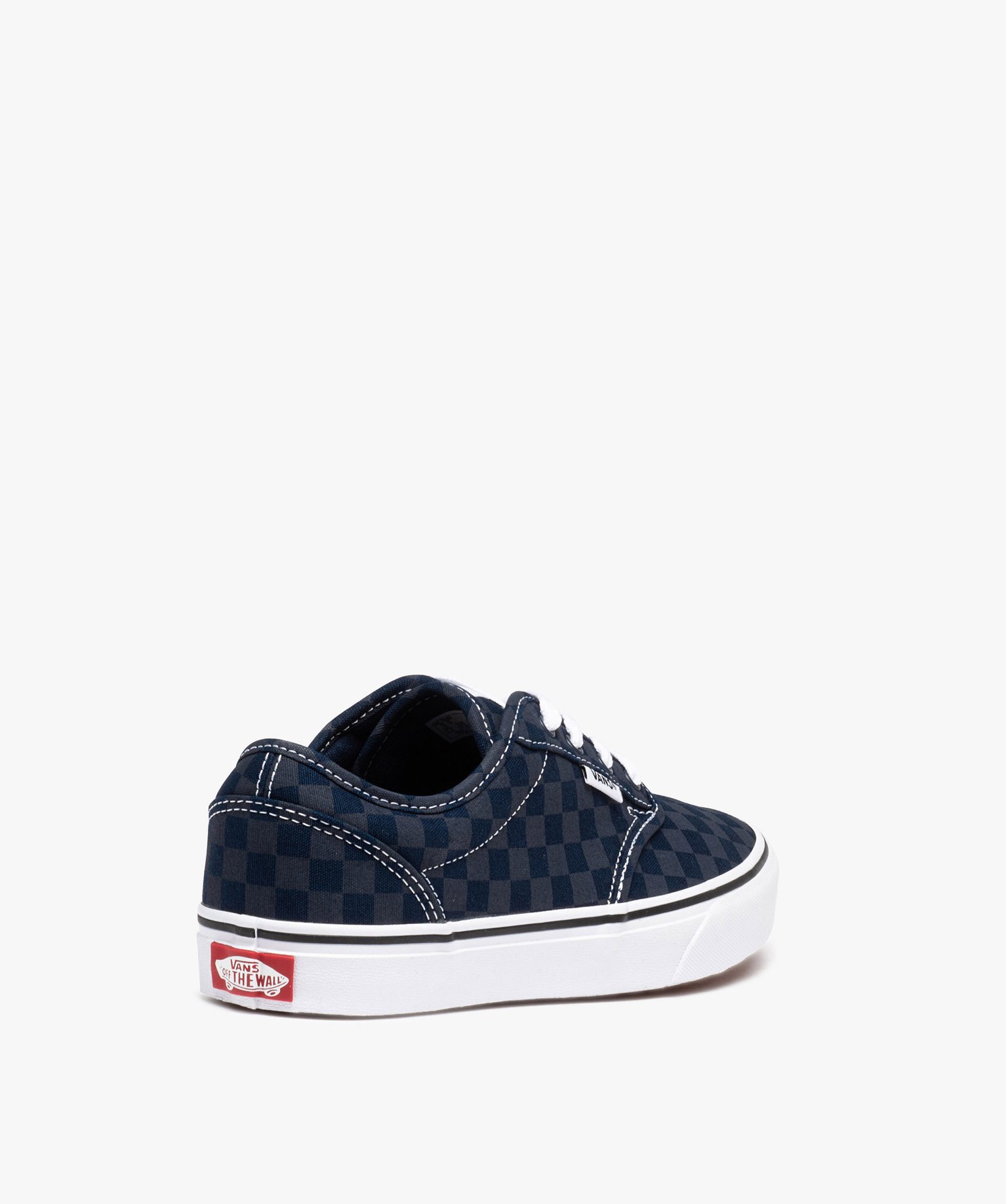 Baskets Garçon en toile à motif damier - Vans marine | GEMO