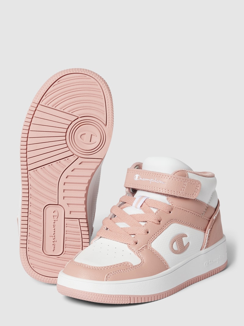 High Top Sneaker mit Label-Details Modell 'REBOUND 2.0 MID' in weiß