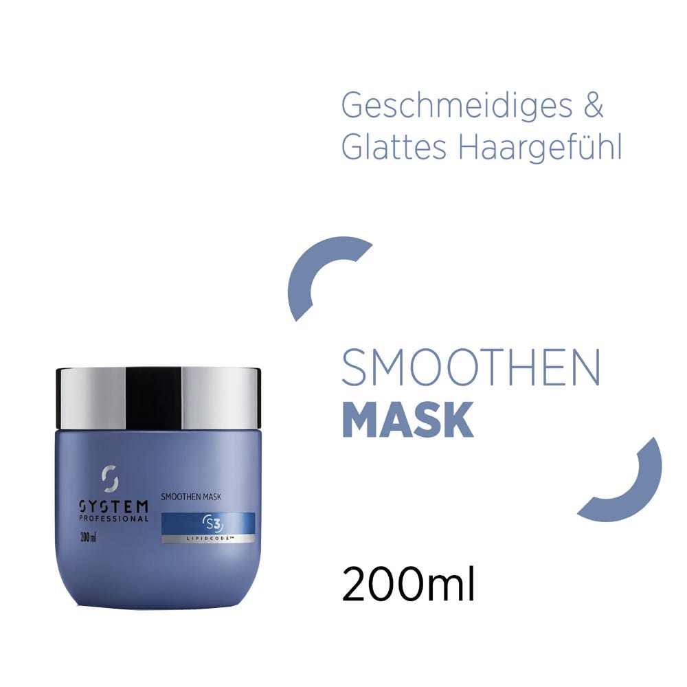 System Professional S3 Smoothen Sanfte Haarmaske 200 ml