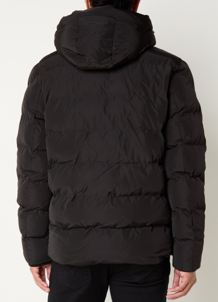 Airforce Robby padded jacket with hood and zip pockets