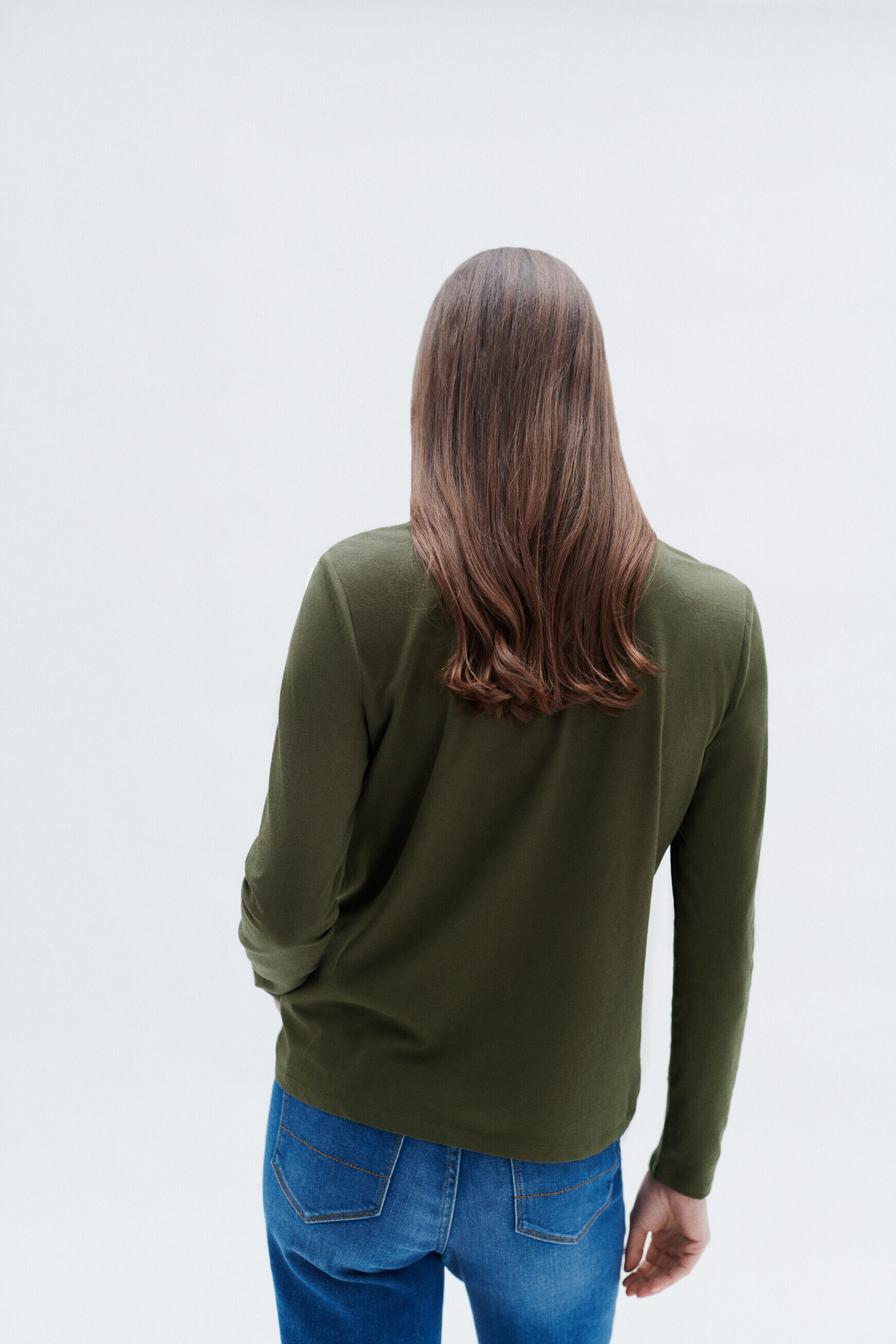 T-shirt tirus vert clair femme