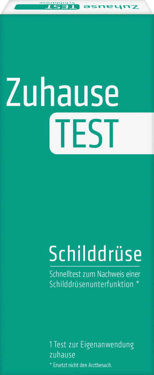 Zuhause Test Schilddrüse 1 Anwendung, 1 St