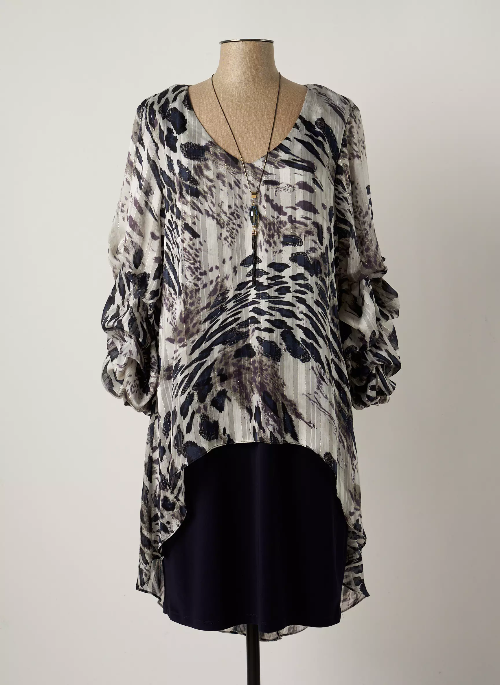 Frank Lyman Robes Mi Longues Femme couleur bleu