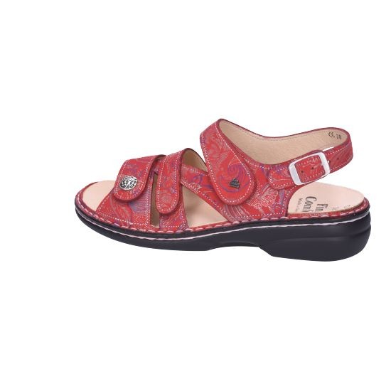 FINN COMFORT Komfort Sandalen rot