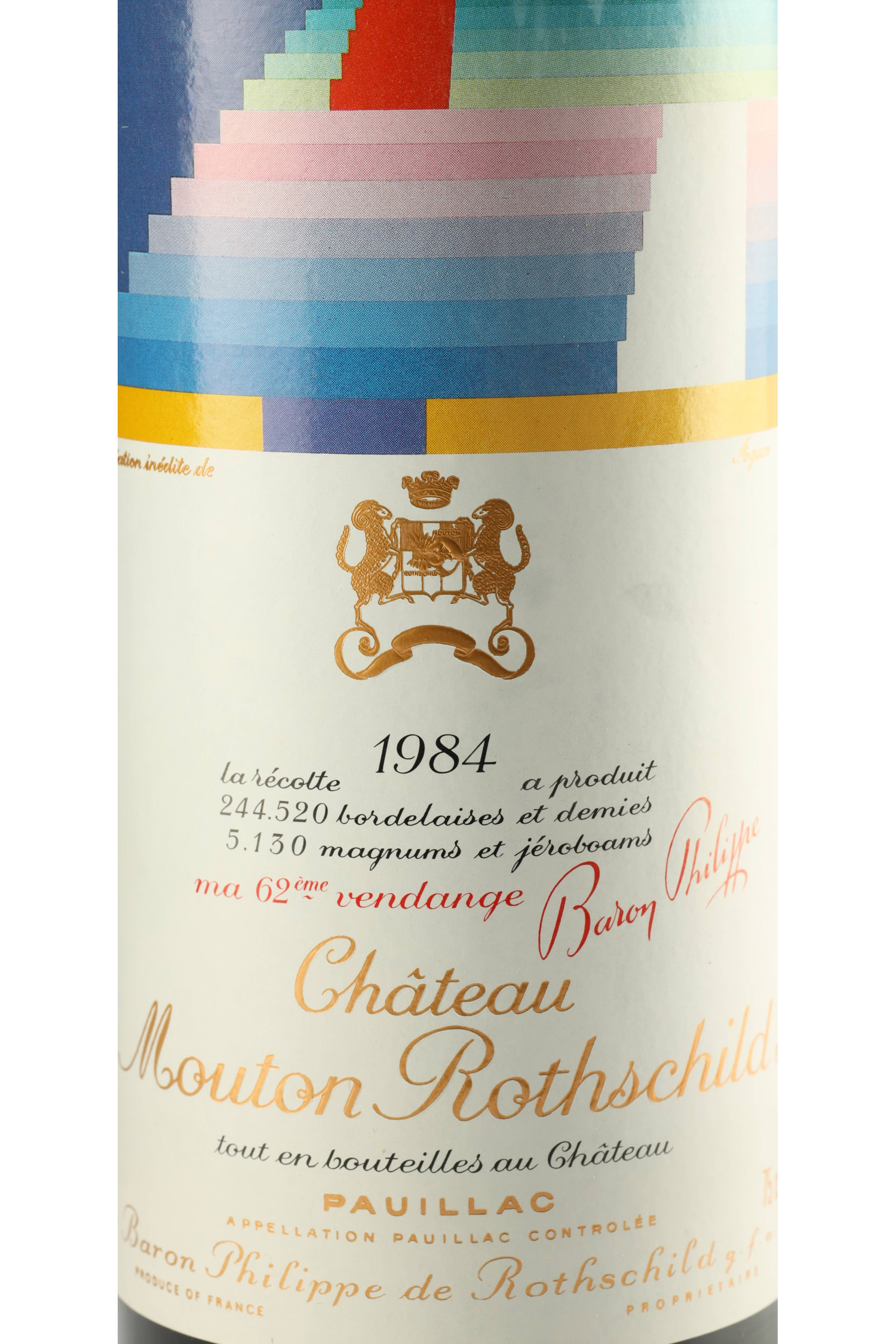 Château Mouton Rothschild 1984, Pauillac