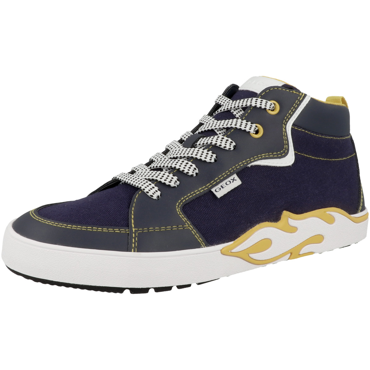 Geox J Alphabeet B. F Sneaker mid dunkelblau