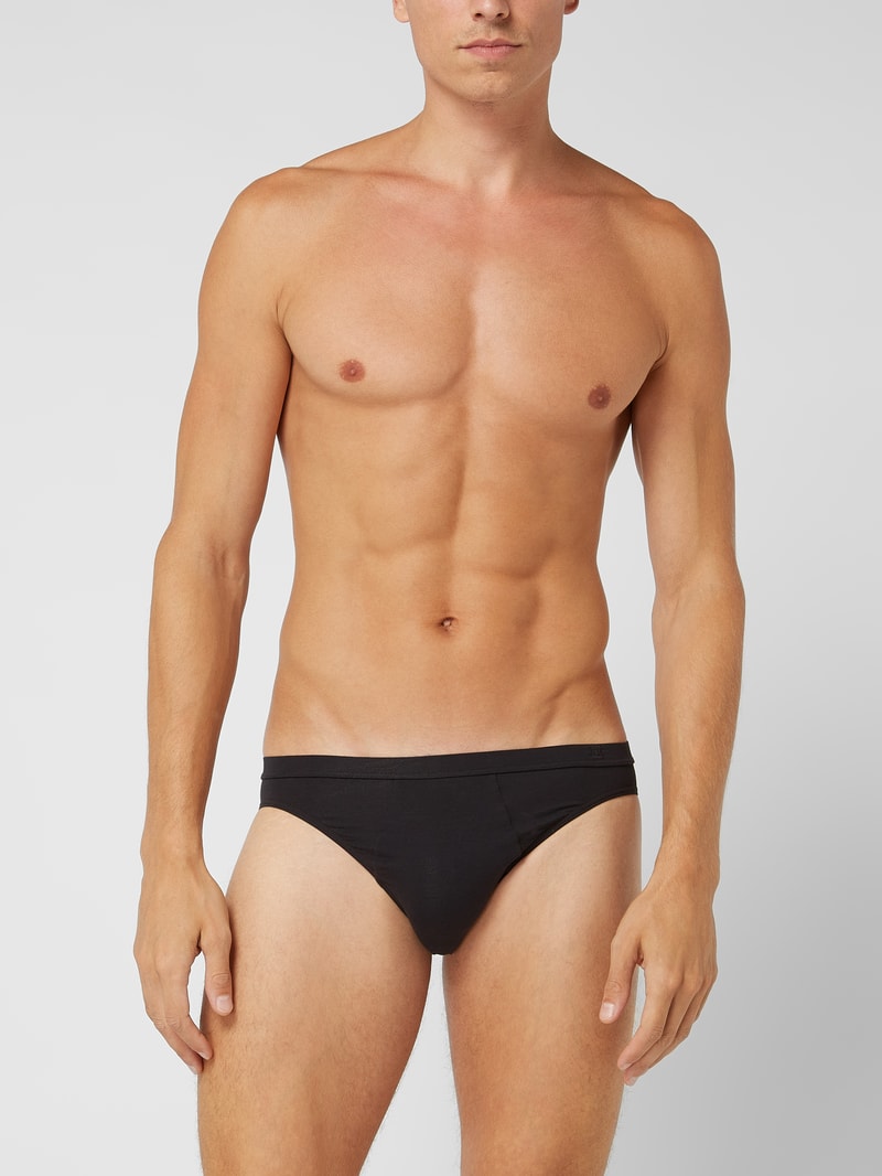 Slip mit Stretch-Anteil in schwarz