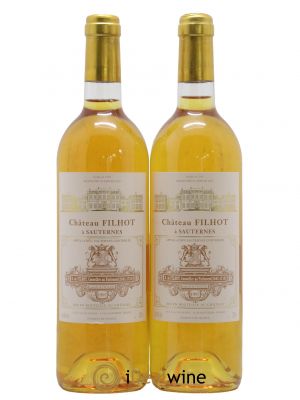 Château Filhot 2ème Grand Cru Classé  1997 - Lot de 2 Bouteilles