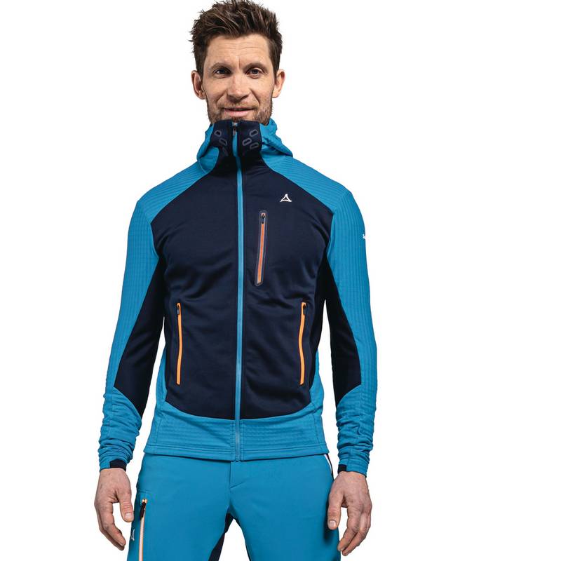 Schffel Fleece Hoody Rotbach M Fleecejacke Herren