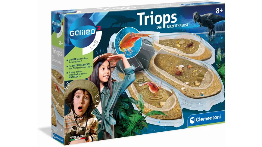 Clementoni - Galileo - Original Triops Maxi de Luxe