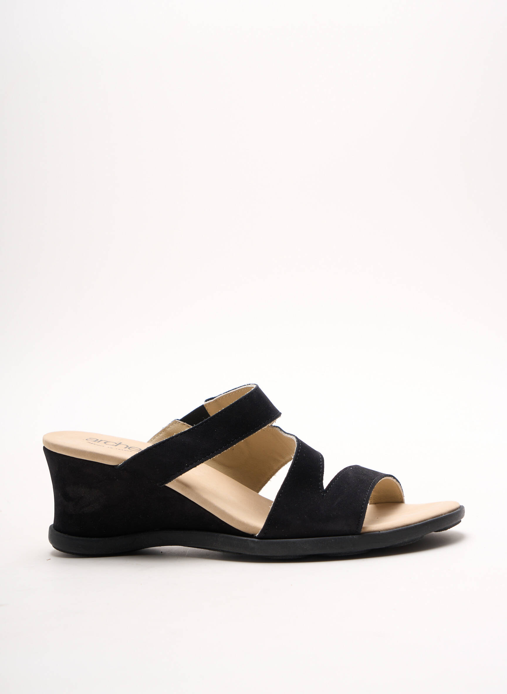 Arche Sandales Nu Pieds Femme couleur noir