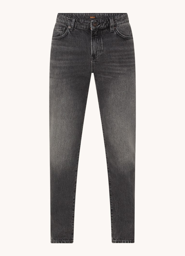 Blugi HUGO BOSS RE.MAINE slim fit cu efect decolorat