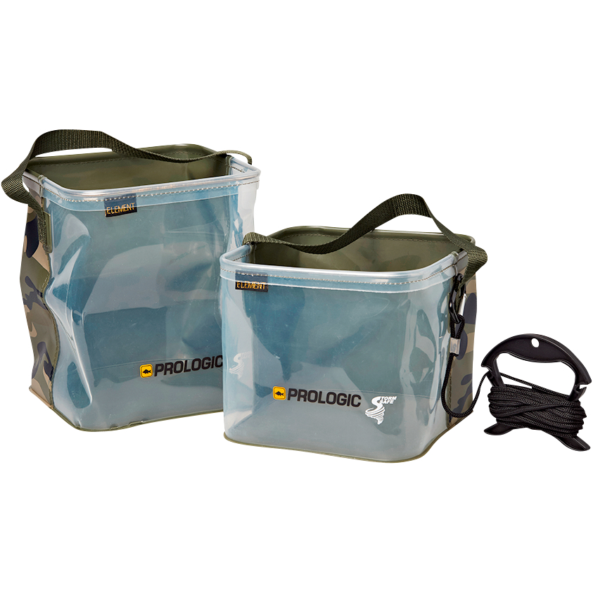 Prologic Wassereimer Element Trans/Camo Rig & Water Buckets