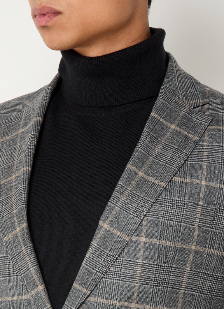 HUGO BOSS  C-Huge slim fit 2-delig pak van scheerwol met ruitdessin
