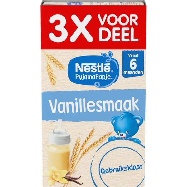 Nestlé 6 M Vanilla Pyjamapapje 3 x 250ml