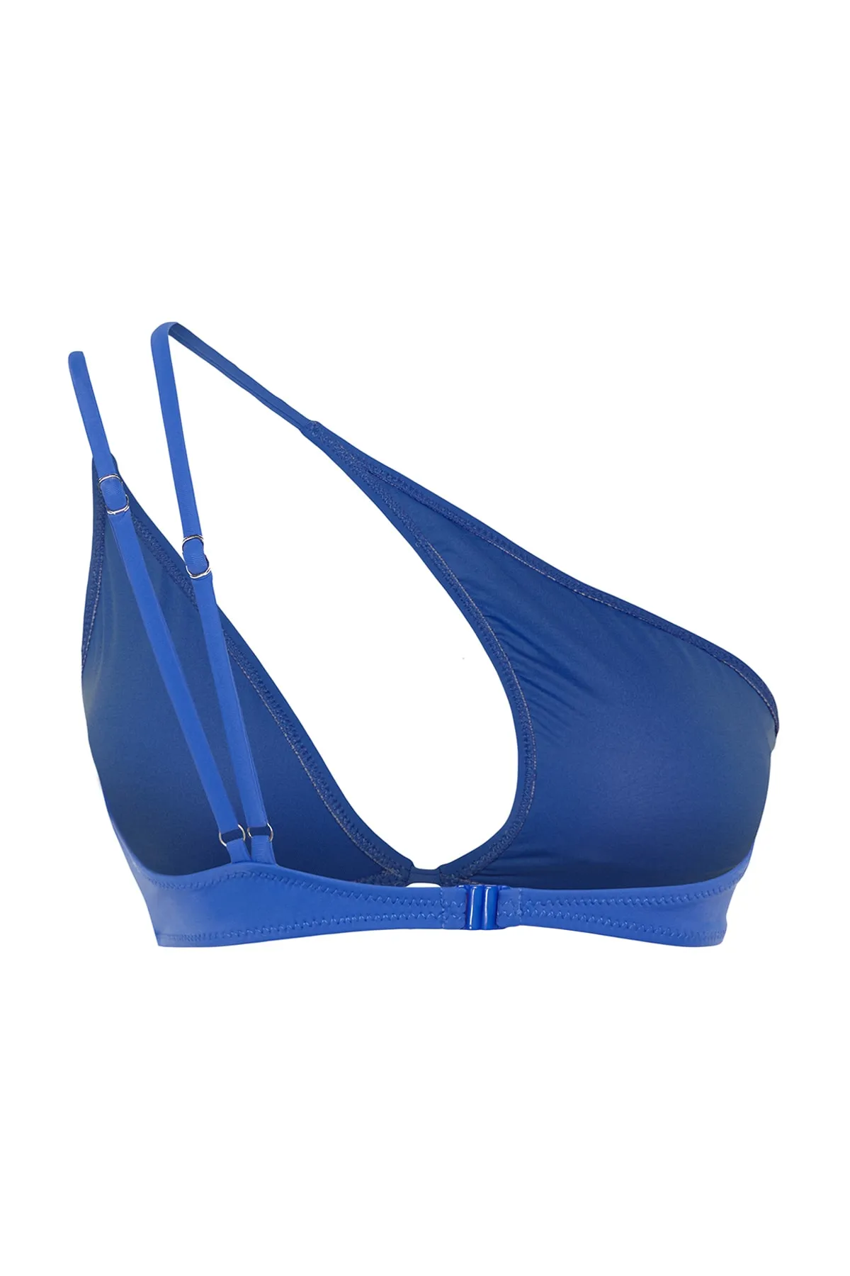 Trendyol Collection  Saks One-Shoulder-Cut-Out/Window-Bikinioberteil TBESS23BU00032