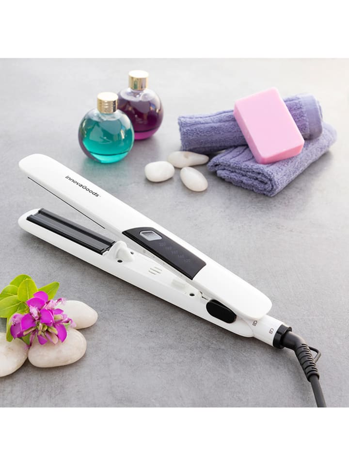 InnovaGoods Haarglätter aus Keramik mit Dampffunktion - (B)29 x (H)3,5 x (T)4 cm günstig kaufen onesize