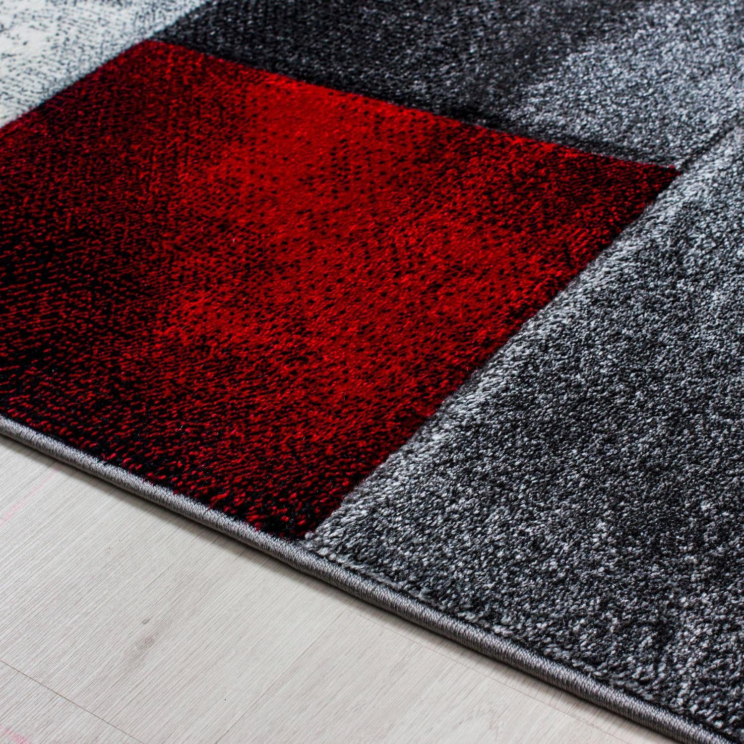 Läufer Hawaii 1710, Ayyildiz Teppiche, rechteckig, Höhe: 13 mm, handgearbeiteter Konturenschnitt, 80cm x 300cm (BxL)