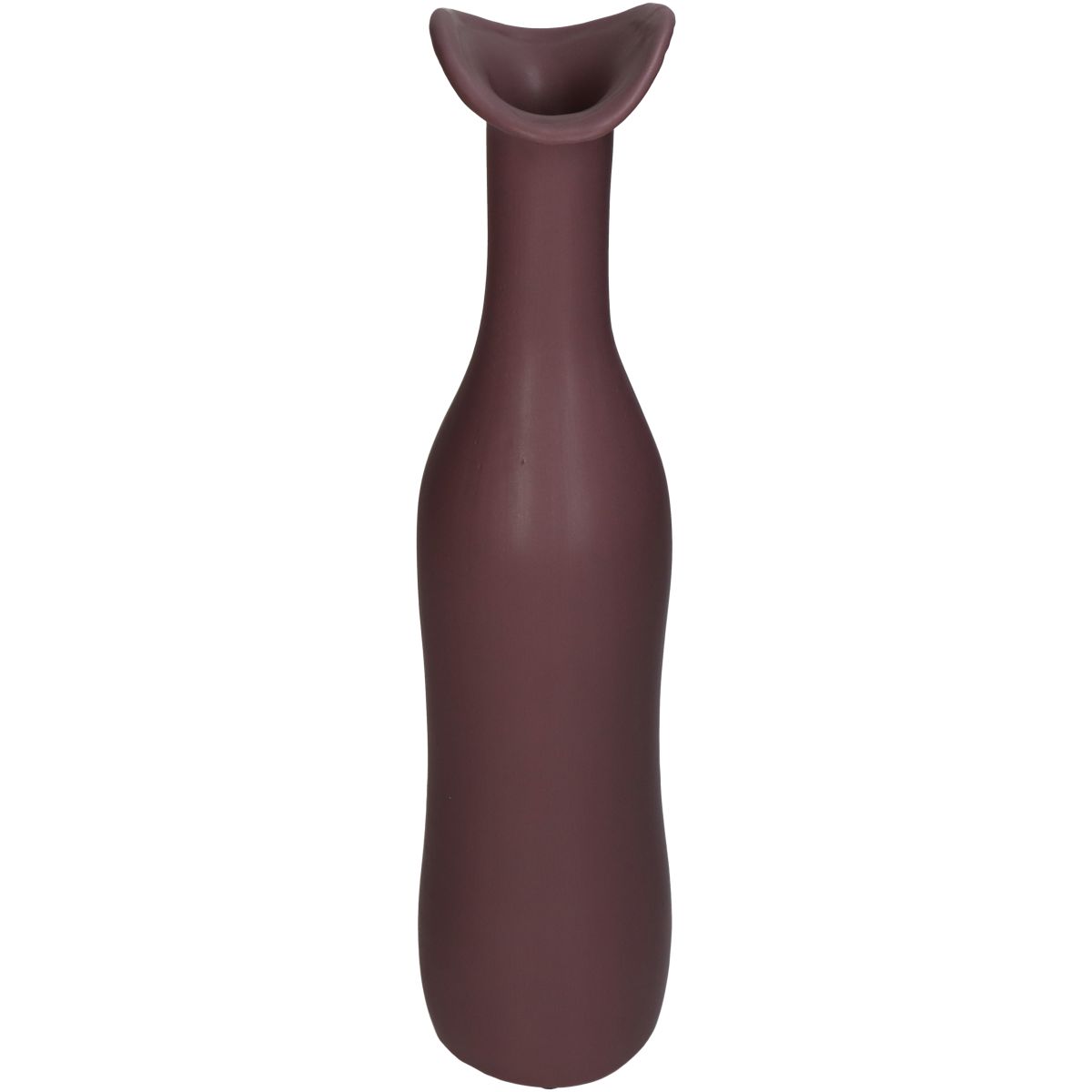Trendhopper Vase Organic Aubergine 33 cm