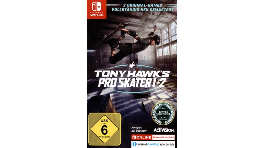 Tony Hawk's Pro Skater 1+2