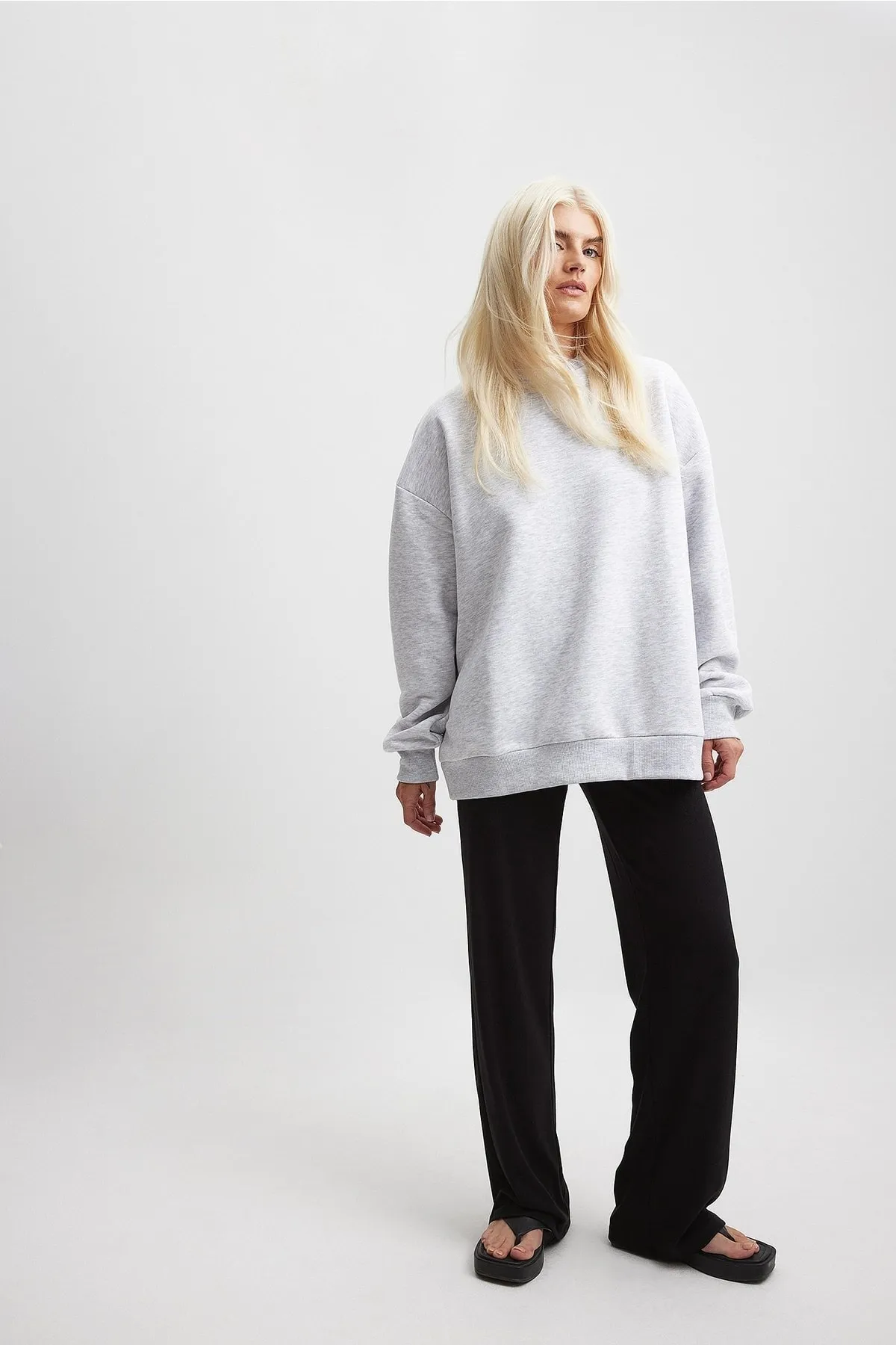 NA-KD  Weiche, gerippte, weite Hose