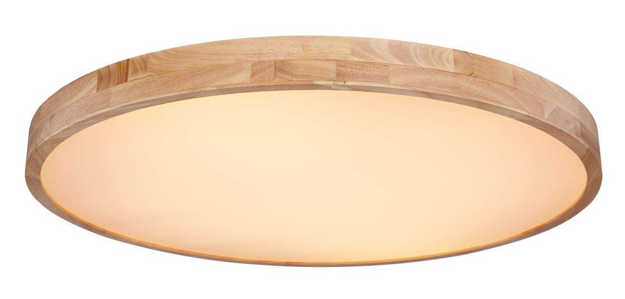 Globo Lighting - RAINER - Deckenleuchte Metall holzoptik, LED