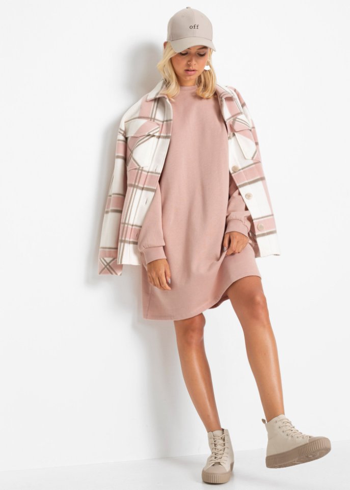 Oversized Sweatkleid