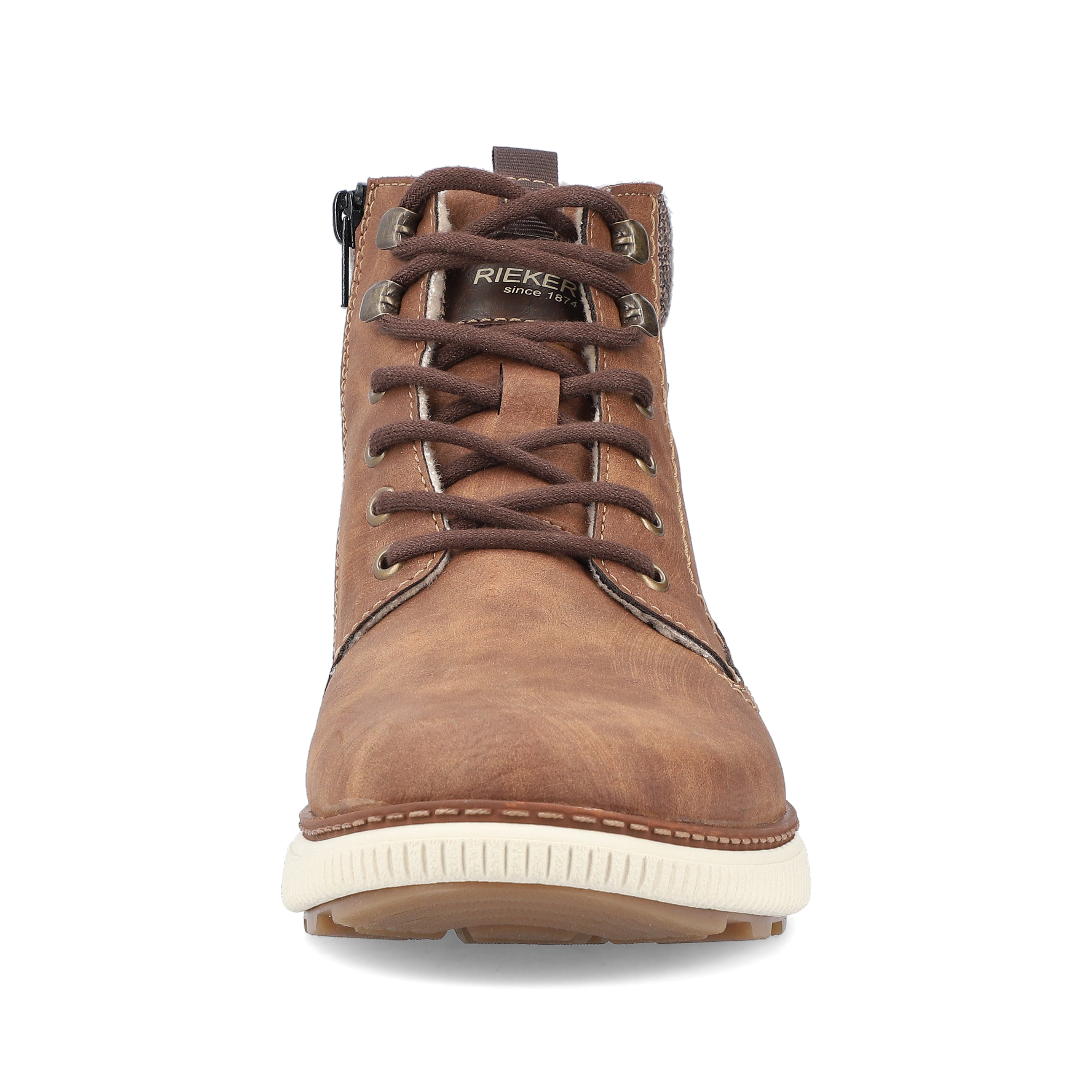 Rieker Herren Schnürstiefel kaffeebraun