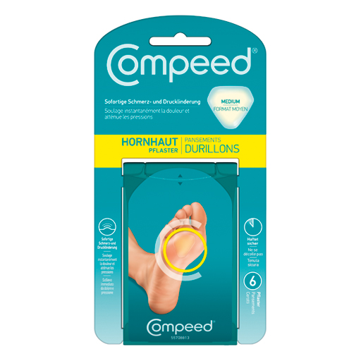 COMPEED Hornhaut Pflaster  6 St  Pflaster